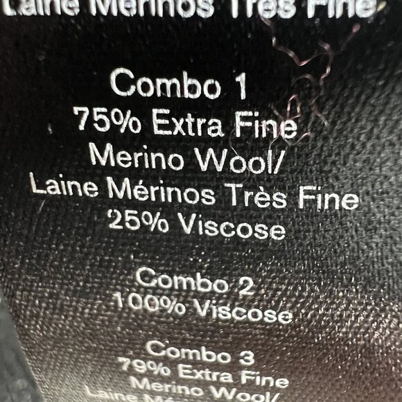 Rag & Bone L Extra Fine Merino Wool Blend Sweater Color Block Quiet Luxury - Picture 8 of 16